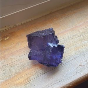 ELMWOOD fluorite natural cluster